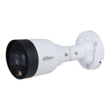 Cámara IP Bullet de 4 Megapíxeles Iluminador Dual Lente de 2.8mm 94 Grados de Apertura Micrófono Integrado 15 Metros de Iluminación con Luz Visible H.265+ WDR de 120 dB DH-IPC-HFW1439S1-A-IL - SILYMX