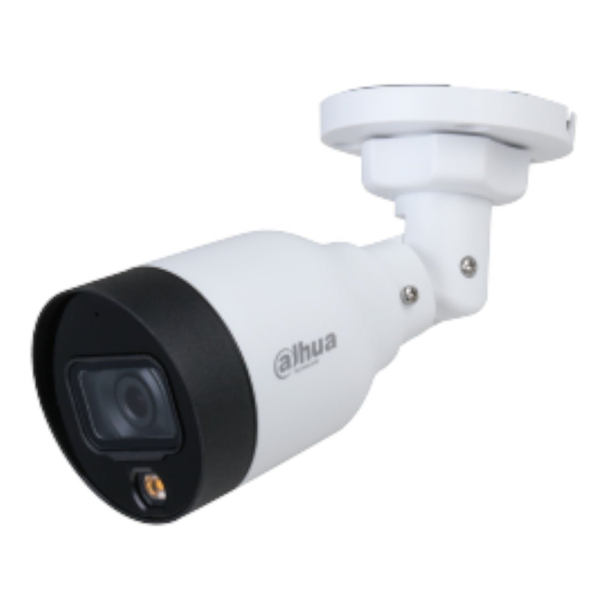 Cámara IP Bullet de 4 Megapíxeles Iluminador Dual Lente de 2.8mm 94 Grados de Apertura Micrófono Integrado 15 Metros de Iluminación con Luz Visible H.265+ WDR de 120 dB DH-IPC-HFW1439S1-A-IL - SILYMX