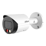Camara Bullet IP 2 Megapixeles Iluminador Dual Inteligente+Full Color WizSense Lente de 2.8mm 107 Grados Microfono Integrado 30 Mts de IR y Luz Visible Metalica Ranura MicroSD WDR 120dB SMD Plus PoE DH-IPC-HFW2249S-S-IL - SILYMX
