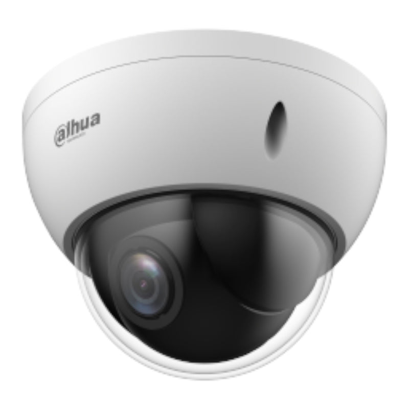Cámara PTZ Mini Domo Antivandálica de 2 Megapíxeles analógica  4X de Zoom Óptico IP66 IK10 Starlight HLC 30FPS 3DNR DH-SD22204DBN-GC - SILYMX