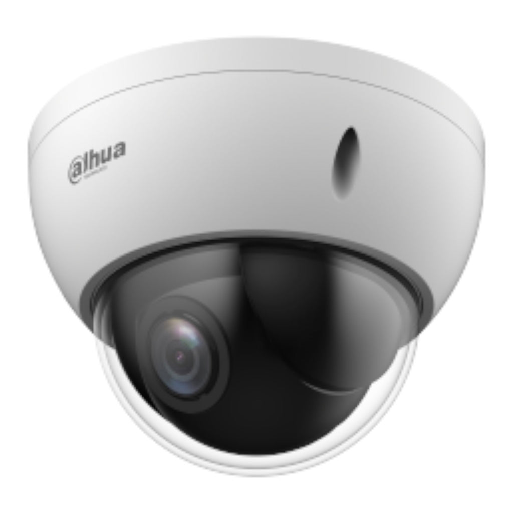 Cámara PTZ Mini Domo Antivandálica de 2 Megapíxeles analógica  4X de Zoom Óptico IP66 IK10 Starlight HLC 30FPS 3DNR DH-SD22204DBN-GC - SILYMX