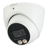 Cámara Domo de 5 Megapixeles Iluminadores Duales Inteligentes Lente de 2.8mm 106 Grados de Apertura 40 Metros de Iluminación IR y Luz Visible Super Adapt Micrófono Integrado IP67 dWDR DH-HAC-HDW1500TN-IL-A - SILYMX