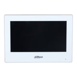 Kit de Videoportero Híbrido Frente de Calle Analogico con Camara de 1.3 MP Monitor Touch de 7 Pulgadas WiFi 4 Hilos al Frente de Calle 6&1 E&S de Alarma Soporta Cámaras IP Compatible App DMSS Apertura remota puerta MCI DHI-KTH01 - SILYMX