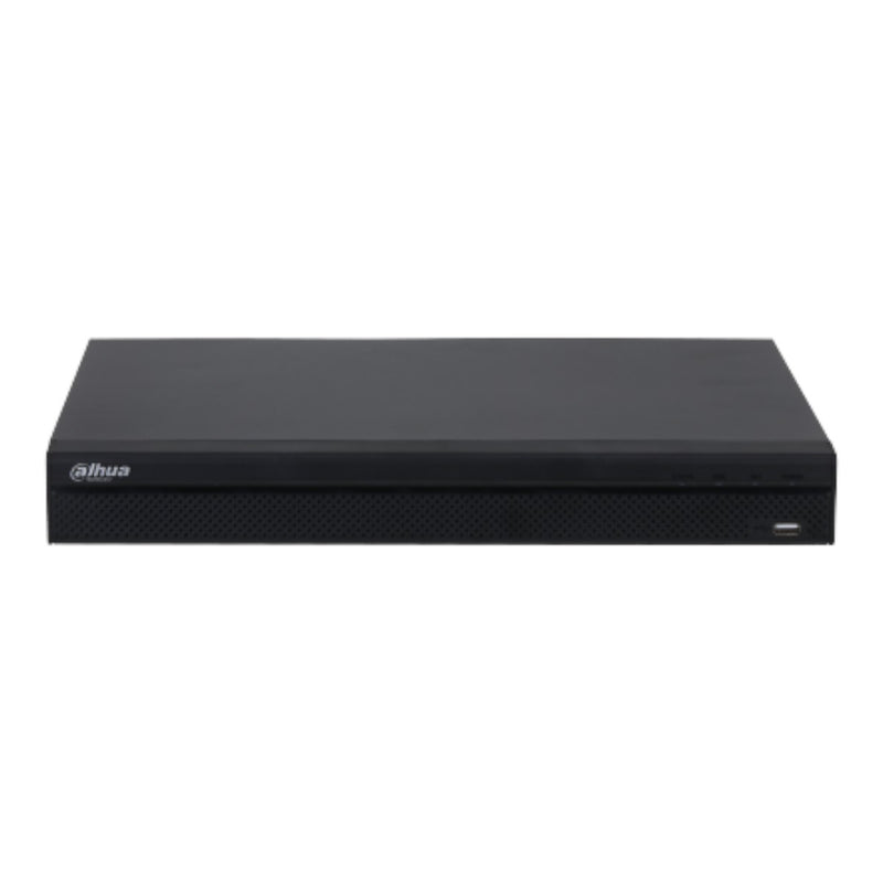 NVR de 8 Megapixeles 4k 16 Canales IP Rendimiento de 160 Mbps Smart H.265+ 2 Bahias de Discos Duros 4&2 E&S de Alarmas HDMI&VGA Soporta Cámaras WizSense 4 canales SMD Plus DHI-NVR4216-4KS3 - SILYMX
