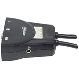 Mini switch KVM de 2 puertos USB Con soporte de audio 151245 - SILYMX