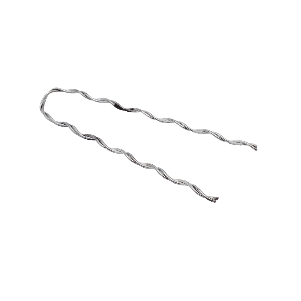 Remate Preformado para Fibra Óptica Mini Figura 8, Span 80 m, para mensajero de acero con diámetro 1.6 mm - 1/16" 2002505MX - SILYMX