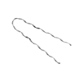 Remate Preformado para Fibra Óptica Mini Figura 8, Span 80 m, para mensajero de acero con diámetro 1.6 mm - 1/16" 2002505MX - SILYMX