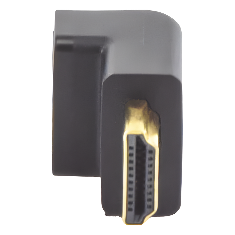 Adaptador HDMI 90° Macho a Hembra Hacia Arriba HDMI 2.0 4K 60Hz Chapado en Oro UGREEN 20110 - Imagen 3