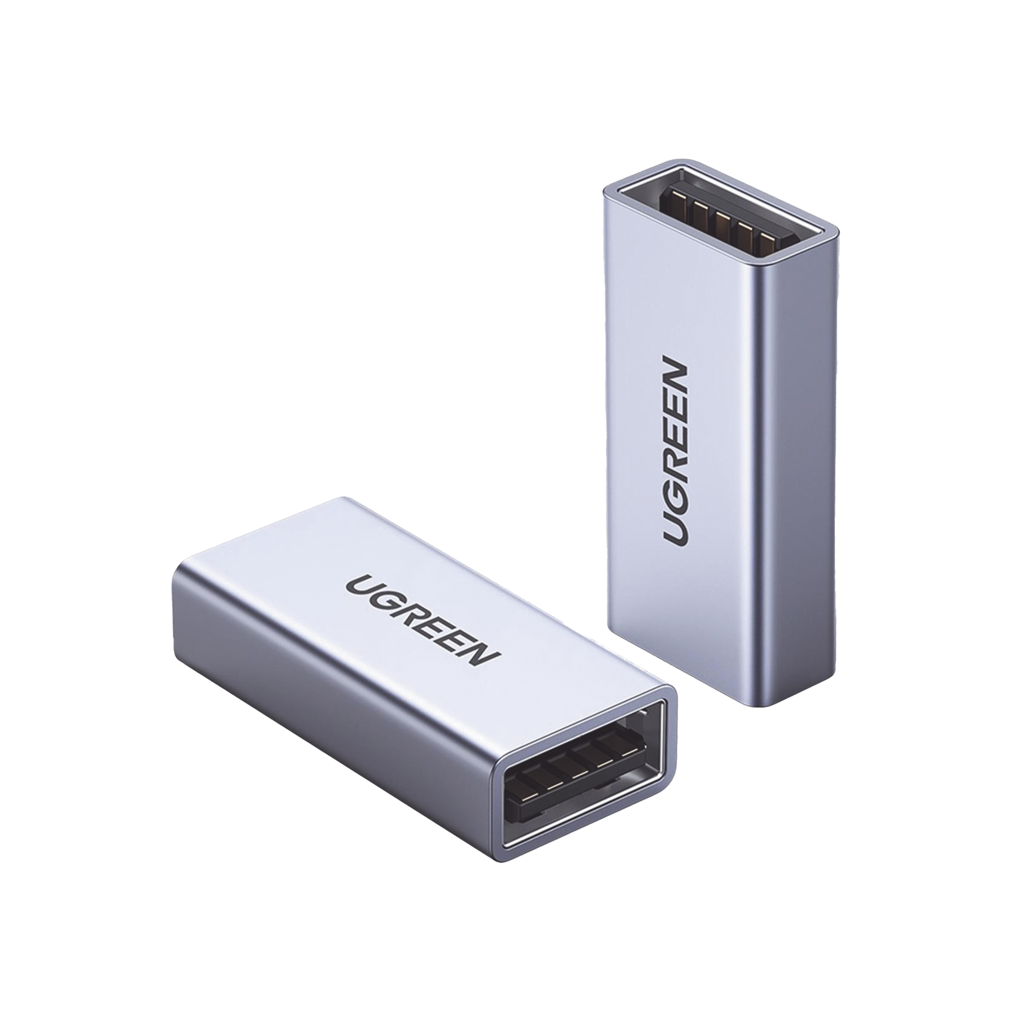 Adaptador USB-A Hembra a USB-A Hembra / USB 3.0 / Velocidades de Transferencia de Datos de Hasta 5 Gbps / Carcasa de Aluminio / Compacto y Portátil / Plug & Play / Compatible con Versiones Anteriores de USB UGREEN - Imagen 2