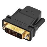 Adaptador DVI 24+1 Macho a HDMI Hembra 1080p 60Hz 3.28 pies (1m) Conectores Chapados en Oro UGREEN 20124 - Imagen 1