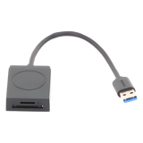 Lector de Tarjetas USB-A 3.0 Dual Slot SD y MicroSD 5 Gbps Hasta 2 TB Cable 15 cm (5.9 in) UGREEN 20250 - Imagen 2