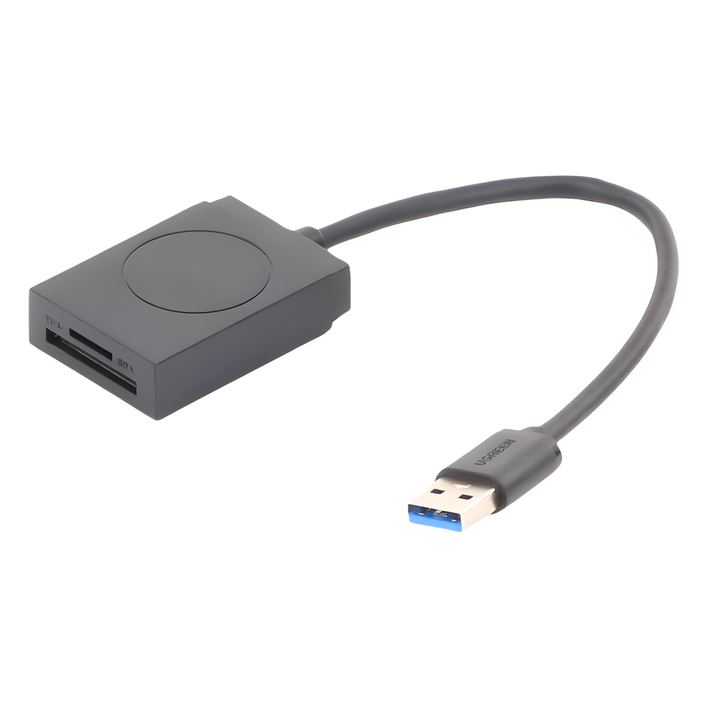 Lector de Tarjetas USB-A 3.0 Dual Slot SD y MicroSD 5 Gbps Hasta 2 TB Cable 15 cm (5.9 in) UGREEN 20250 - Imagen 4