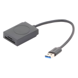Lector de Tarjetas USB-A 3.0 Dual Slot SD y MicroSD 5 Gbps Hasta 2 TB Cable 15 cm (5.9 in) UGREEN 20250 - Imagen 4