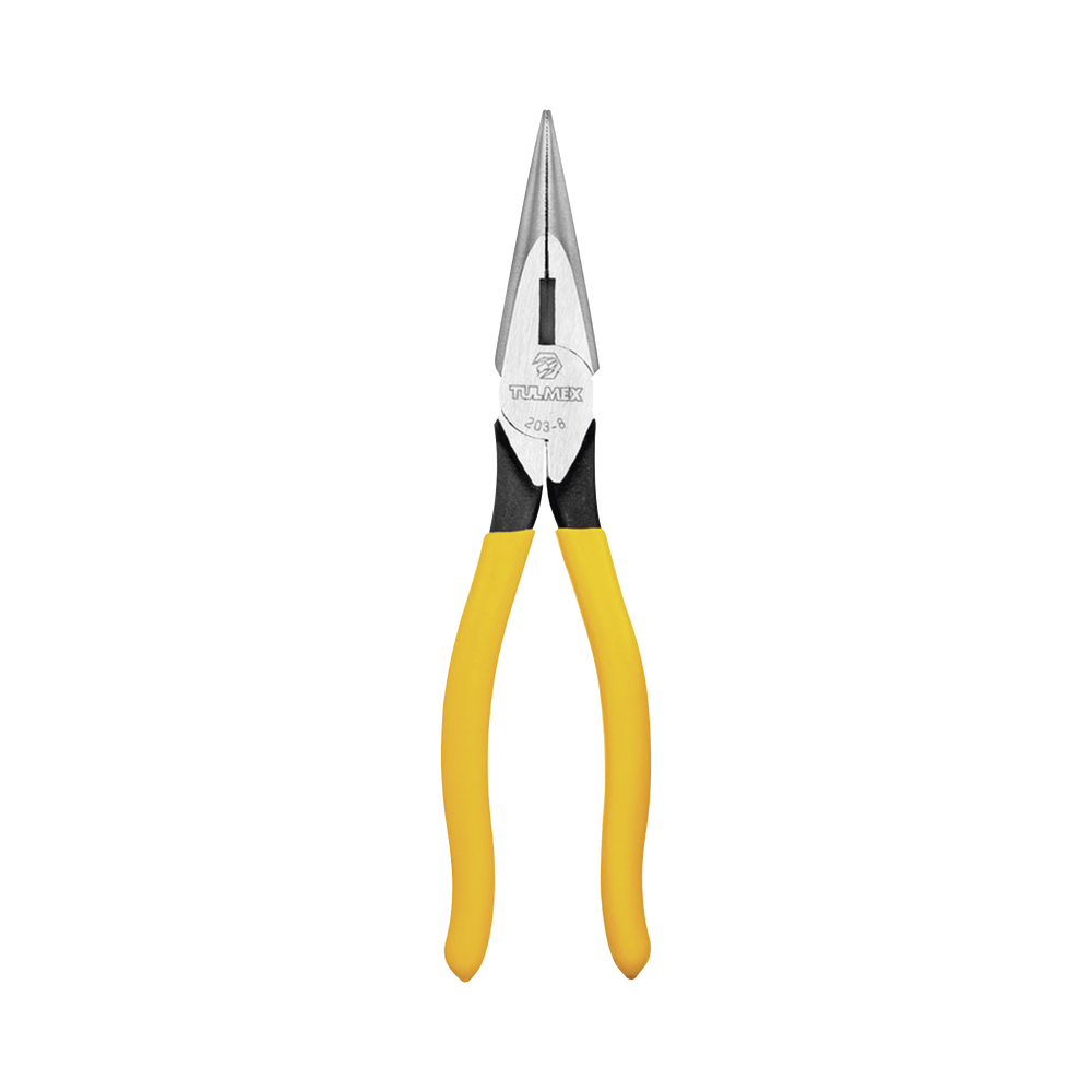 Pinza de Punta Cónica con Corte para Trabajo Pesado de 8 Pulgadas 203-8 - SILYMX