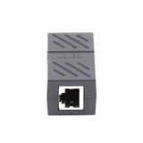 Acoplador Cople (Extensor de Cable Ethernet RJ45 a RJ45) 1000Mbps Compatibilidad con Cat7 Cat6A Cat6 Cat5e Compatible con POE Ignífugo ABS - SILYMX