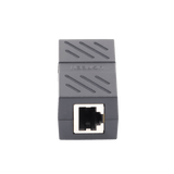 Acoplador Cople (Extensor de Cable Ethernet RJ45 a RJ45) 1000Mbps Compatibilidad con Cat7 Cat6A Cat6 Cat5e Compatible con POE Ignífugo ABS - SILYMX