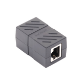 Acoplador Cople (Extensor de Cable Ethernet RJ45 a RJ45) 1000Mbps Compatibilidad con Cat7 Cat6A Cat6 Cat5e Compatible con POE Ignífugo ABS - SILYMX