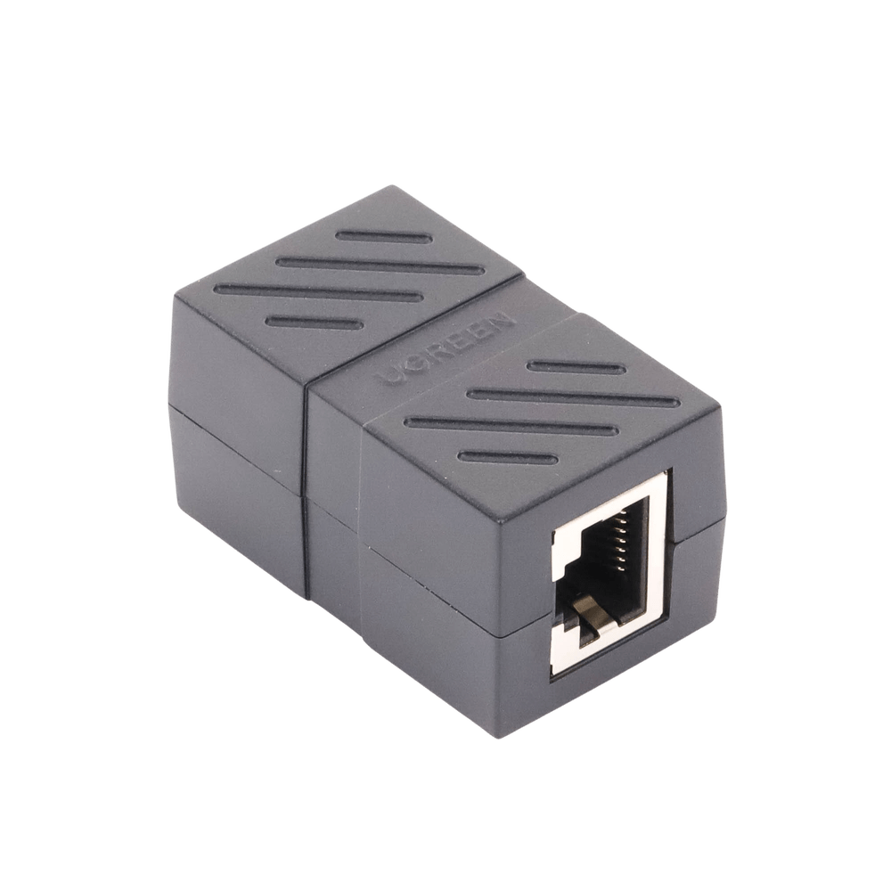 Acoplador Cople (Extensor de Cable Ethernet RJ45 a RJ45) 1000Mbps Compatibilidad con Cat7 Cat6A Cat6 Cat5e Compatible con POE Ignífugo ABS - SILYMX