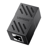 Acoplador Cople (Extensor de Cable Ethernet RJ45 a RJ45) 1000Mbps Compatibilidad con Cat7 Cat6A Cat6 Cat5e Compatible con POE Ignífugo ABS - SILYMX