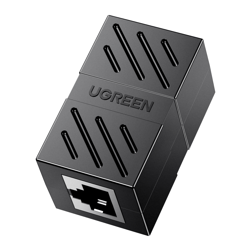 Acoplador Cople (Extensor de Cable Ethernet RJ45 a RJ45) 1000Mbps Compatibilidad con Cat7 Cat6A Cat6 Cat5e Compatible con POE Ignífugo ABS - SILYMX