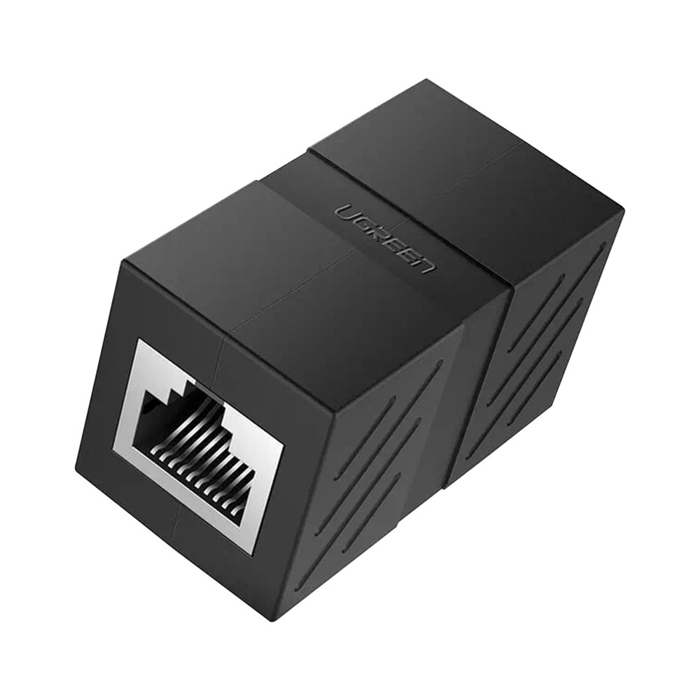 Acoplador Cople (Extensor de Cable Ethernet RJ45 a RJ45) 1000Mbps Compatibilidad con Cat7 Cat6A Cat6 Cat5e Compatible con POE Ignífugo ABS - SILYMX