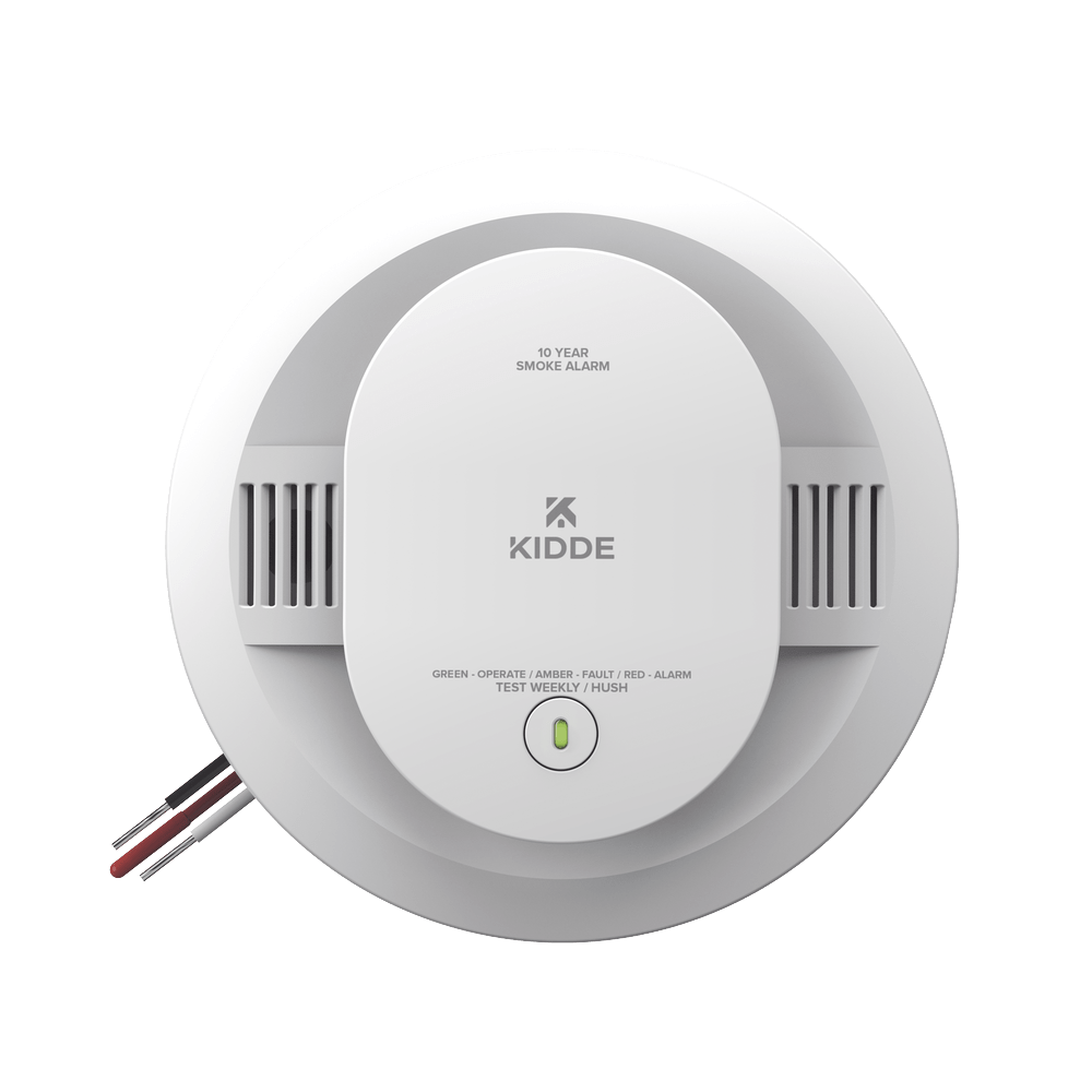 Detector de Humo KIDDE Compacto Fotoelectrico Autonomo Batería 10 Años Modelo 210314661 - SILYMX