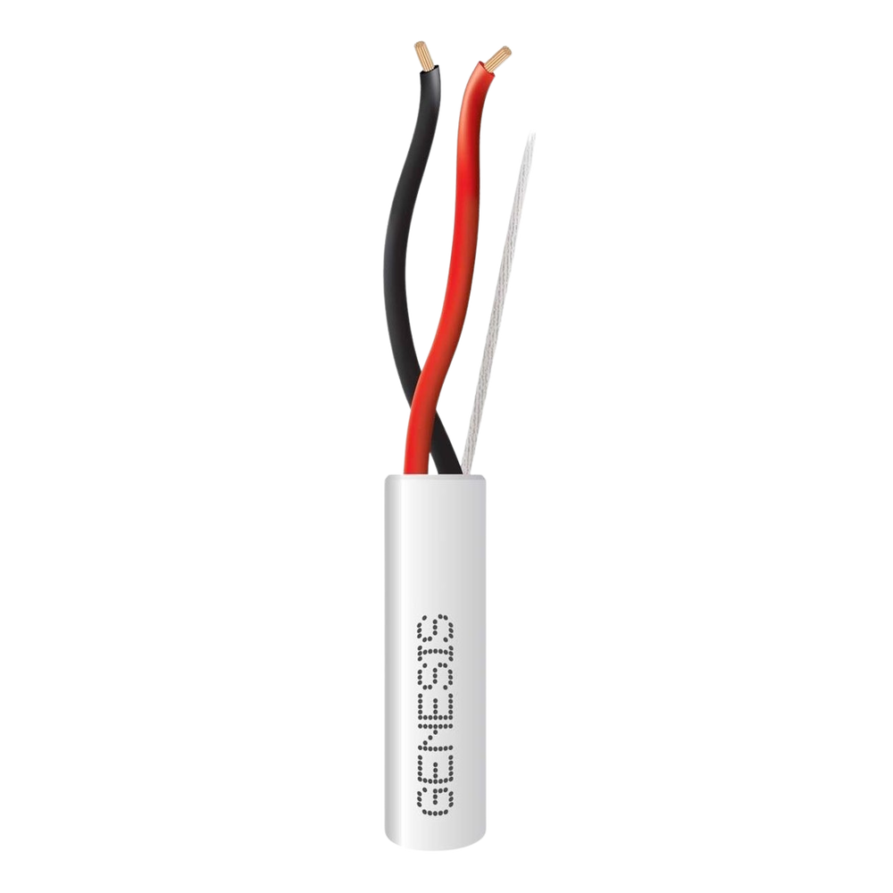 Bobina de Cable Genesis 2x18 AWG INTERIOR Riser Blanco 305 Metros 2114-1101/1000 - SILYMX