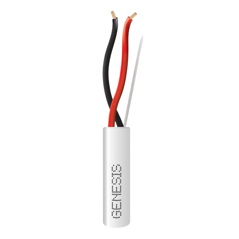 Bobina de Cable Genesis 2x18 AWG INTERIOR Riser Blanco 305 Metros 2114-1101/1000 - SILYMX