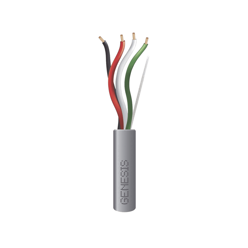 Bobina de Cable Genesis 4x16 AWG Riser Color Gris de 152 Metros 2122-5509/500 - SILYMX