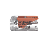 Conector Compacto para 1 Cable de Entrada 1 Cable de Salida / Cables Compatibles 10AWG-20AWG #N/A - Imagen 2