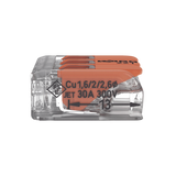 Conector Compacto para 1 Cable de Entrada 2 Cables de Salida / Cables Compatibles 10AWG-20AWG #N/A - Imagen 2