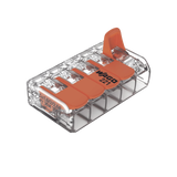 Conector Compacto para 1 Cable de Entrada 4 Cables de Salida / Cables Compatibles 10AWG-20AWG #N/A - Imagen 1