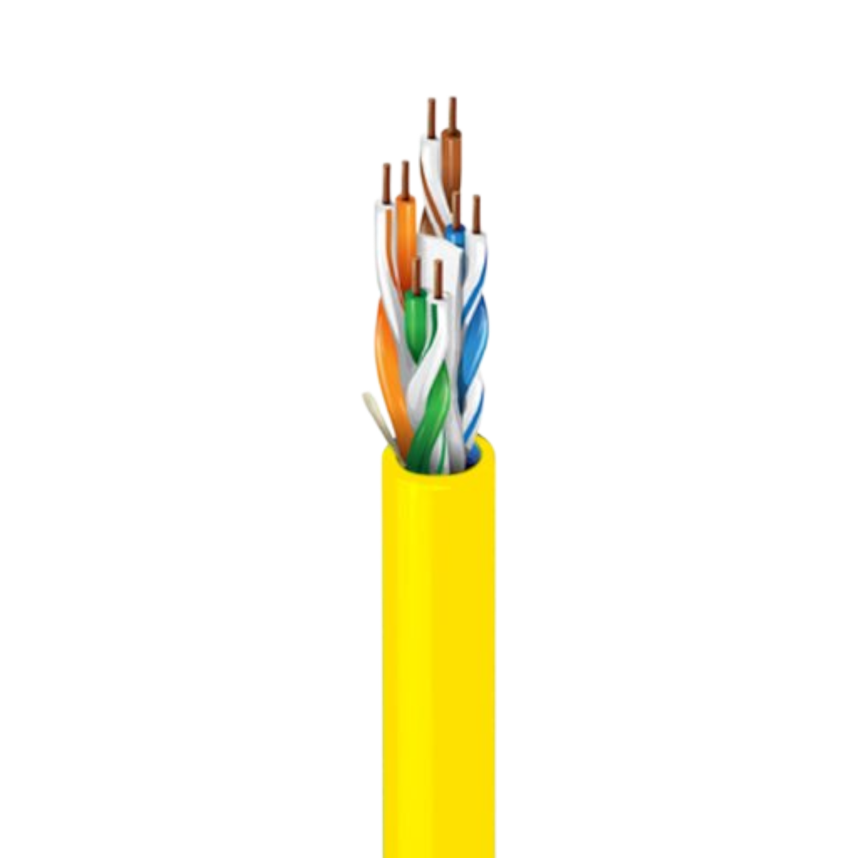 Bobina de Cable Belden UTP Cat6+ 305 Metros Amarillo 2412 0041000 - SILYMX