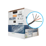 Bobina de Cable Belden Cat6+ UTP 305 Metros Gris 2412 0081000 - SILYMX
