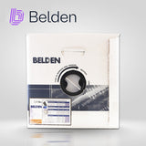 Cables Categoria 6BELDEN2412 010A1000Bobina Cable UTP Cat6 305m (1001ft) 23 AWG 350 MHz CMR Negro Belden 2412 010A1000 - SILYMX