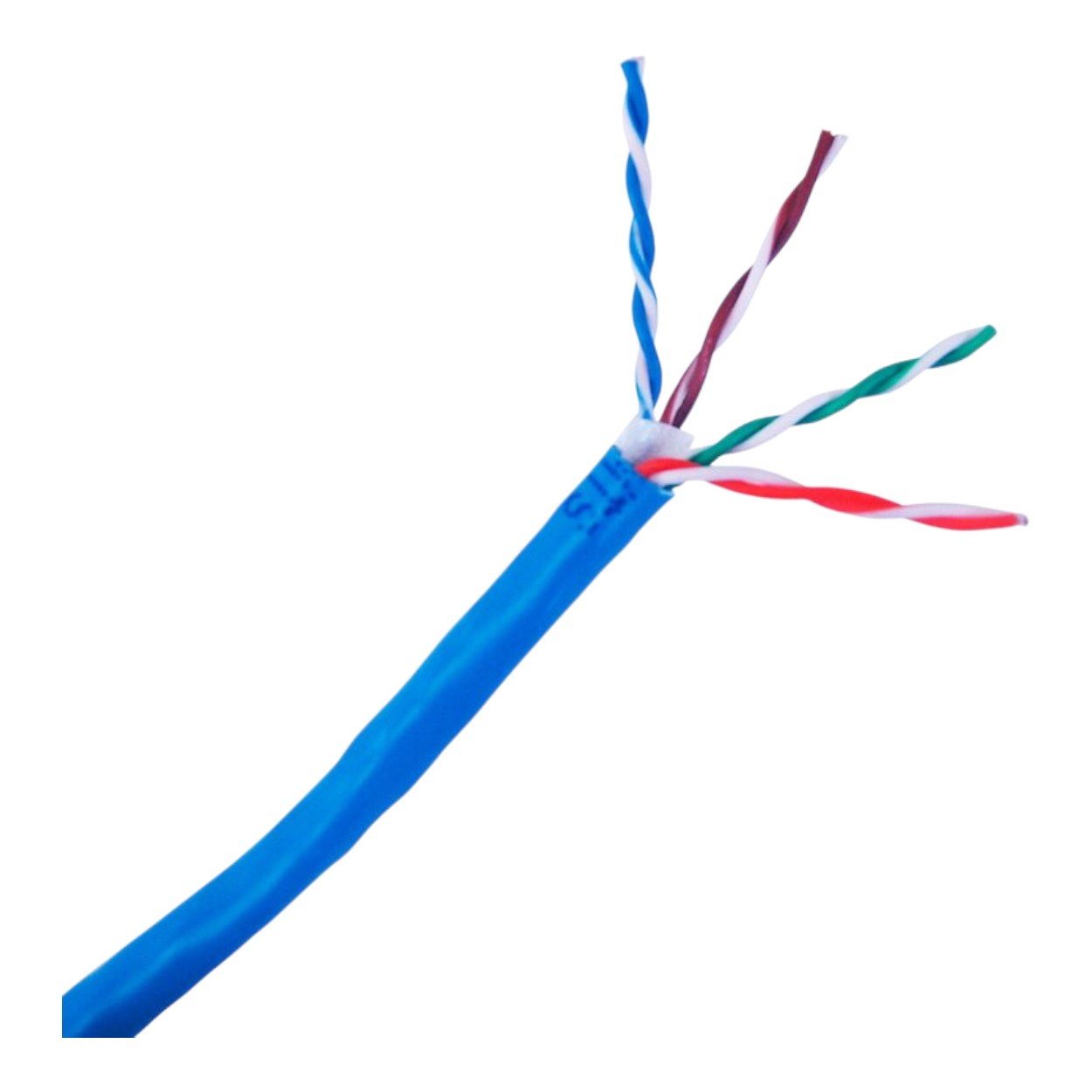 Bobina de Cable Belden Cat6+ UTP 1524 Metros Azul 2412 0065000 - SILYMX