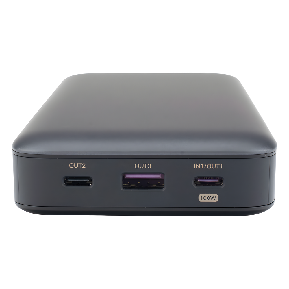Power Bank 20000mAh 100W 3 Salidas USB-C + USB-A PD 3.0 QC 3.0 Pantalla Inteligente Carcasa Ignífuga UGREEN 25188 - Imagen 3