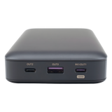 Power Bank 20000mAh 100W 3 Salidas USB-C + USB-A PD 3.0 QC 3.0 Pantalla Inteligente Carcasa Ignífuga UGREEN 25188 - Imagen 3