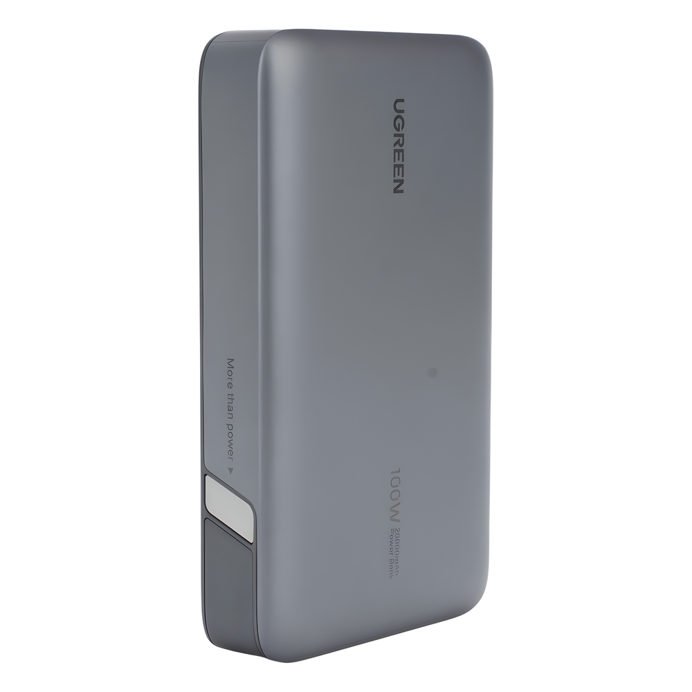 Power Bank 20000mAh 100W 3 Salidas USB-C + USB-A PD 3.0 QC 3.0 Pantalla Inteligente Carcasa Ignífuga UGREEN 25188 - Imagen 5