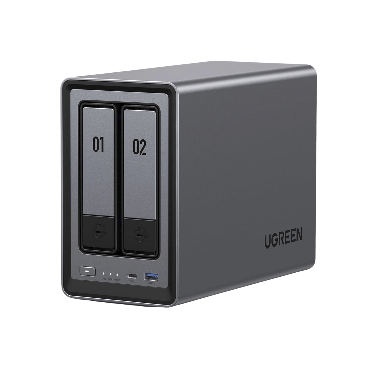 NASync DXP2800 Intel N100 12th Gen Intel® 4 Core™  hasta 48TB  8GB DDR5 HDMI 4K - SILYMX