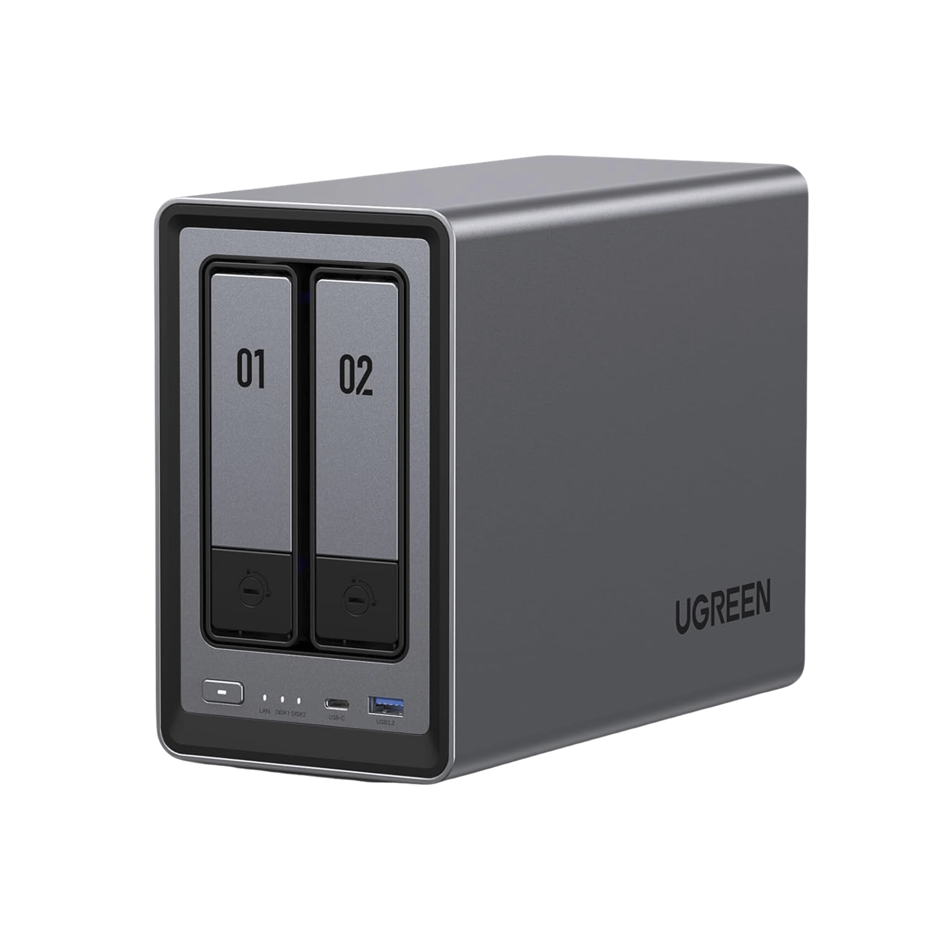 NASync DXP2800 Intel N100 12th Gen Intel® 4 Core™  hasta 48TB  8GB DDR5 HDMI 4K - SILYMX