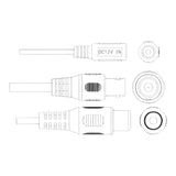 Cámara HDCVI Pinhole 1080p/2 Megapíxeles Lente de 2.8 MM 103 Grados de Apertura 1 Entrada de Audio WDR BLC HLC Starlight DH-HAC-HUM3201BN-0280P-S2 - SILYMX