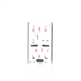 Botón de pánico con restablecimiento manual con cubierta metálica NA NC 269R - SILYMX