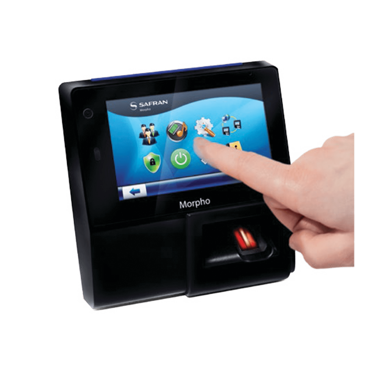 BiometricosIDEMIA (MORPHO)293-638-877Lector Biométrico Huella MIFARE Tiempo y Asistencia IP65 PoE IDEMIA MORPHO 293 - 638 - 877 - SILYMX