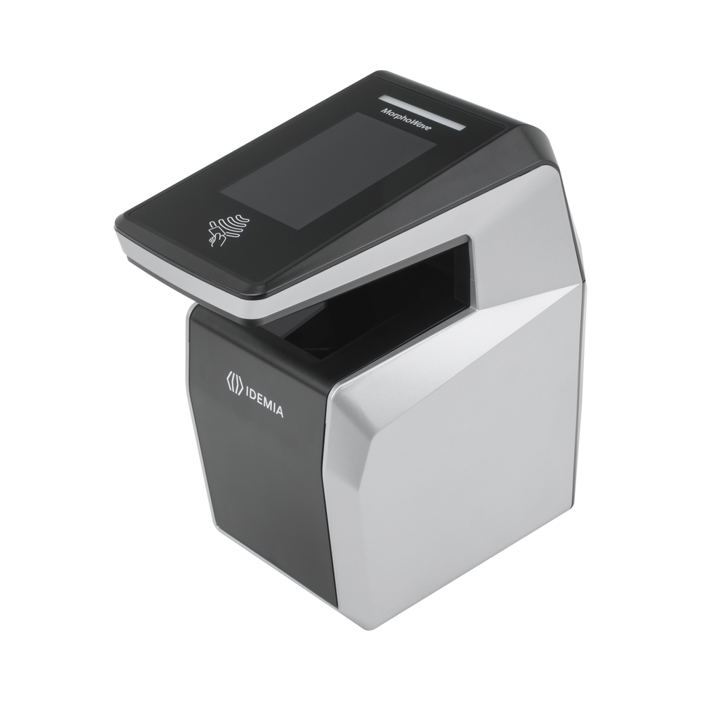 Lector de huella MorphoWave Compact lector Multiformato MIFare DESFire Prox HID ICLASS QR IP65 PoE 293722319 - SILYMX