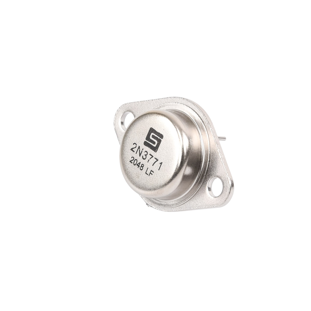 Transistor de Silicio NPN de 50V, 30A, 150 Watt, TO-3 para Fuentes Convencionales RS-12A y RS-20A. - SILYMX