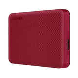 Discos DurosToshibaHDTCA40XR3CADisco Duro Externo Toshiba Canvio Advance V10 4TB · USB 3.2 · 2.5″ · Rojo - SILYMX