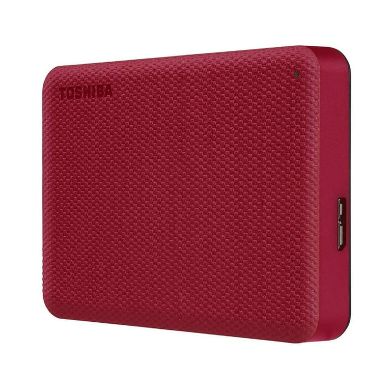 Discos DurosToshibaHDTCA40XR3CADisco Duro Externo Toshiba Canvio Advance V10 4TB · USB 3.2 · 2.5″ · Rojo - SILYMX