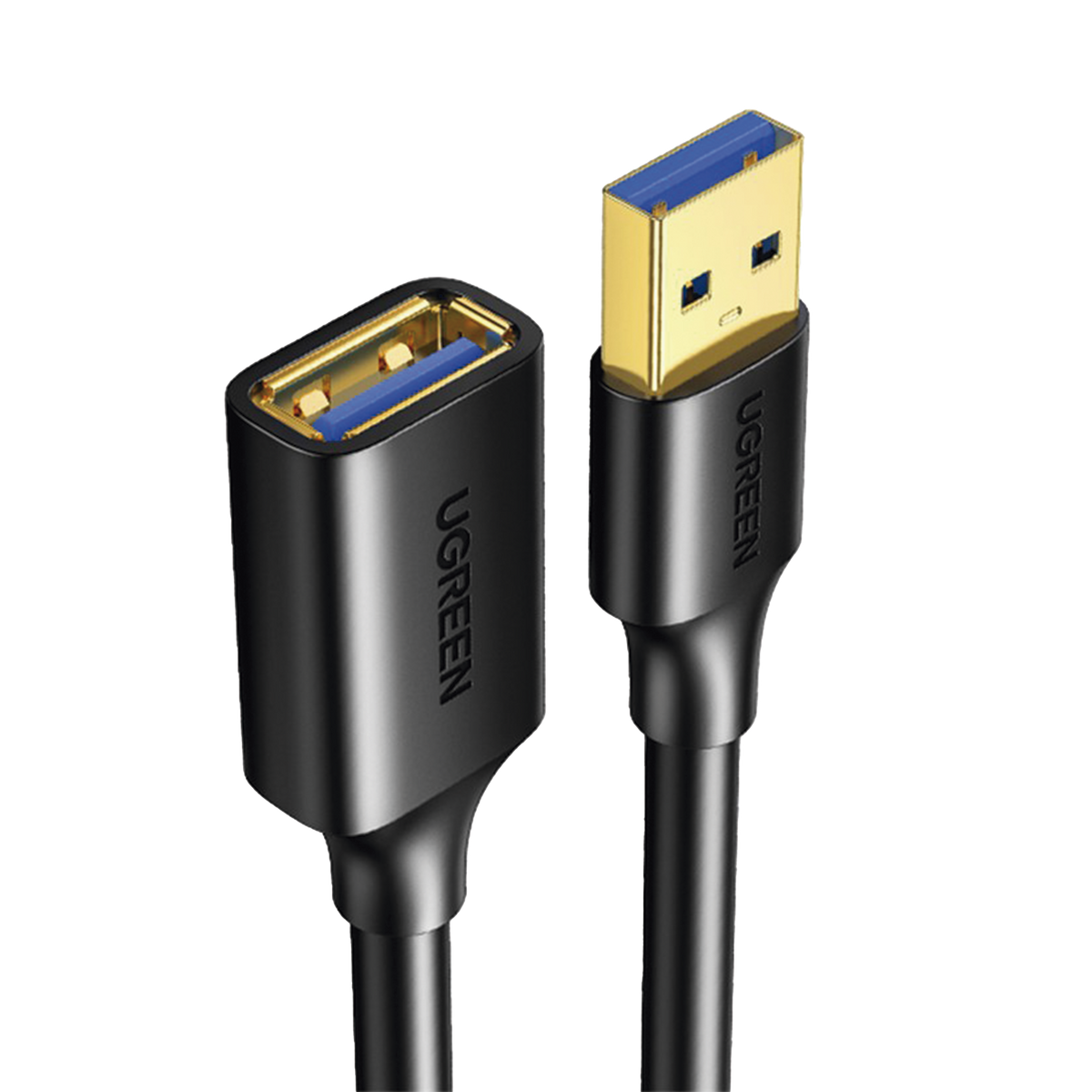 Cable Extensor USB 3.0 Macho a Hembra 3m (9.8ft) 5 Gbps Blindaje Múltiple Conectores Dorados UGREEN 30127 - Imagen 1