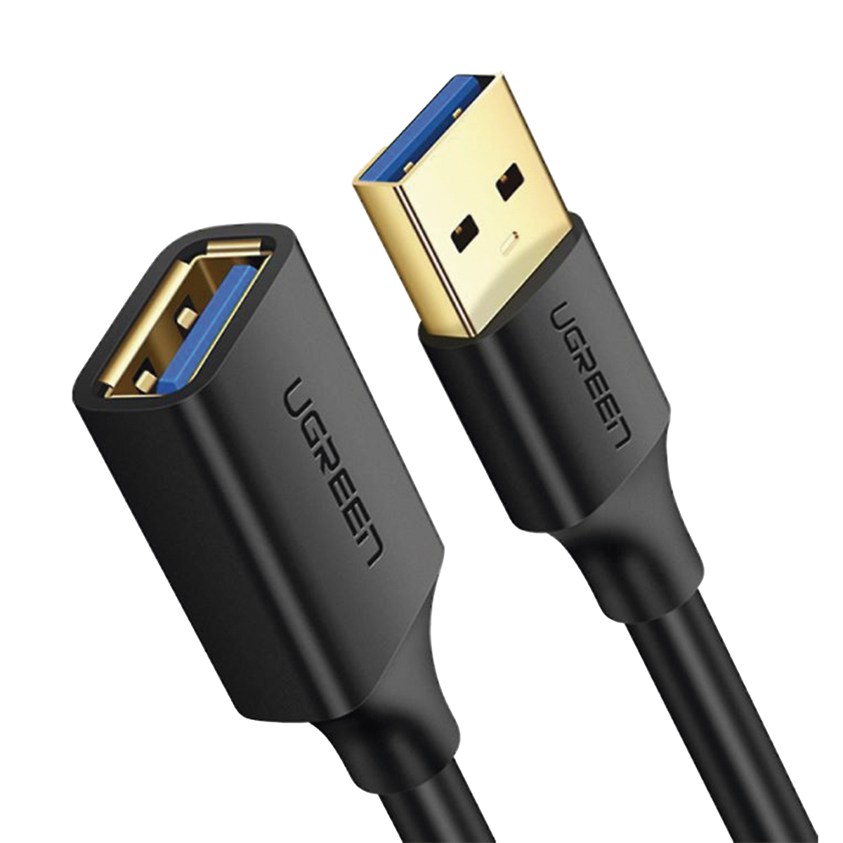 Cable Extensor USB 3.0 Macho a Hembra 3m (9.8ft) 5 Gbps Blindaje Múltiple Conectores Dorados UGREEN 30127 - Imagen 3